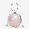 Acrylic shoulder bag, spherical phone bag, chain, one-shoulder bag, Korean style