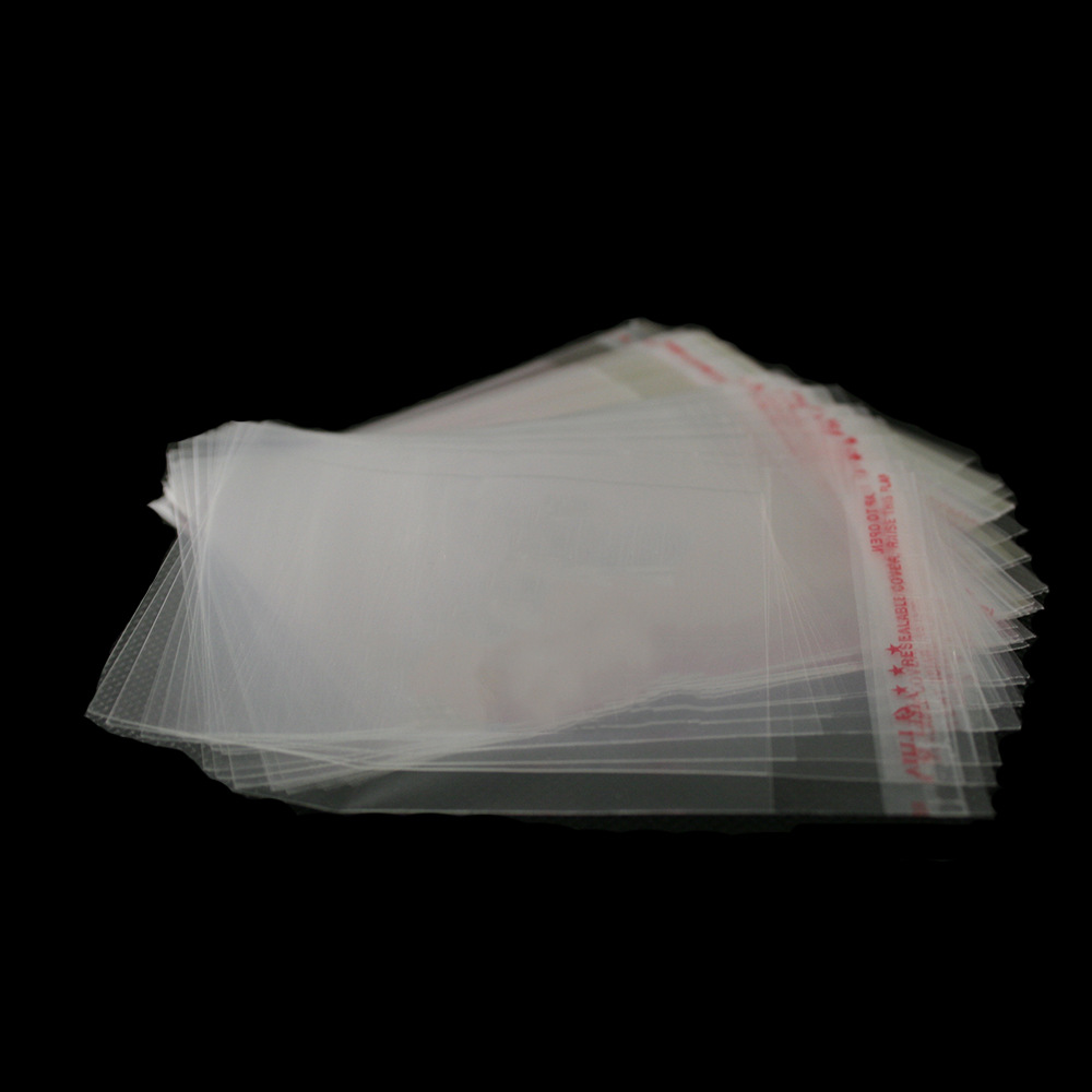 Simple Style Style Simple Style Transparent Plastic Jewelry Packaging Bags