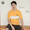 Big Cool 2019 Summer high street ins Lapel polo Japanese style chic Short sleeved Like a breath of fresh air Metrosexual