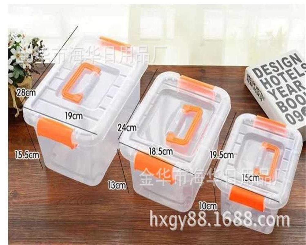 Toys Storage bucket Plastic box Home seal up transparent Storage plastic cement Parenting interaction Puzzle