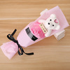 Soap for mother's day contains rose, Birthday gift, wholesale, with little bears