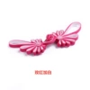 Rose red + white * A pair of buttons about 10CM * flower shape * hemming