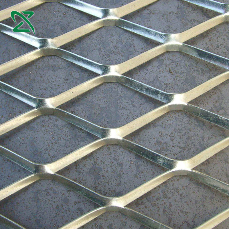 安平中泰现货供应金属板菱形板网/防锈漆菱形网/菱形冲压拉伸网厂