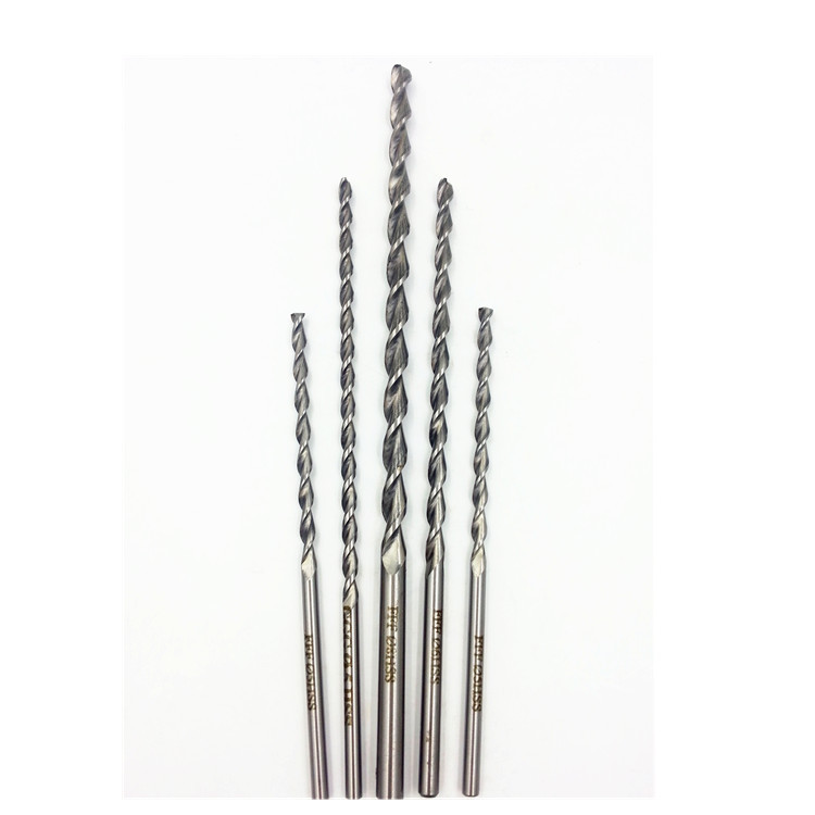 优质全磨深孔钻 高速钢加长钻头 HSS运水钻咀 特长钻孔 6*150~500