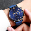 Belt, fashionable trend watch for leisure, city style, Korean style