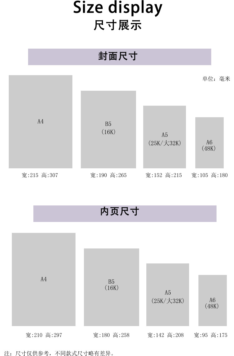 封面内页尺寸（2）