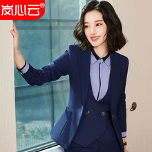 2025新款长袖时尚OL职业套装气质商务经理白领销售办公室白领工服