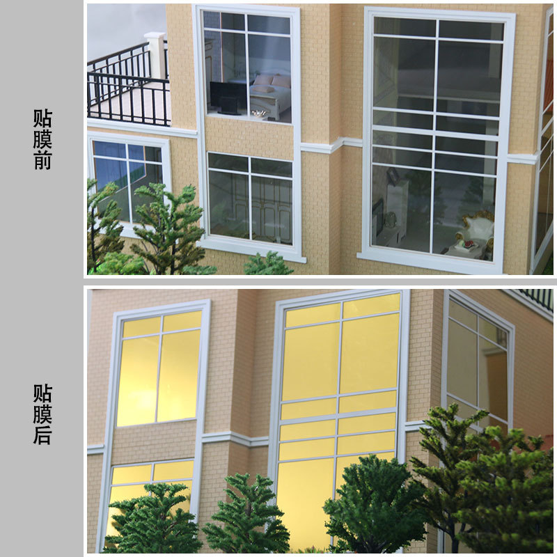 golden retroreflective glass face mask