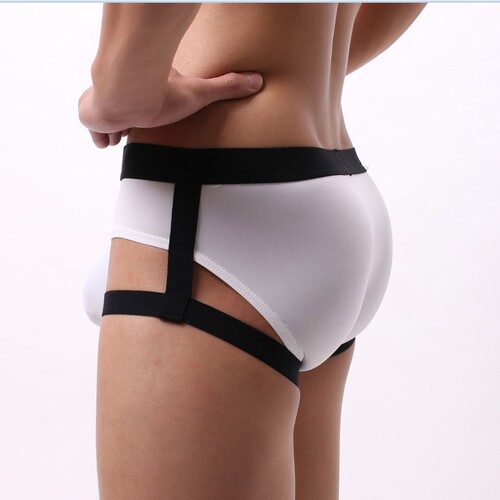 Universal label new style men's underwear ice silk briefs underwear