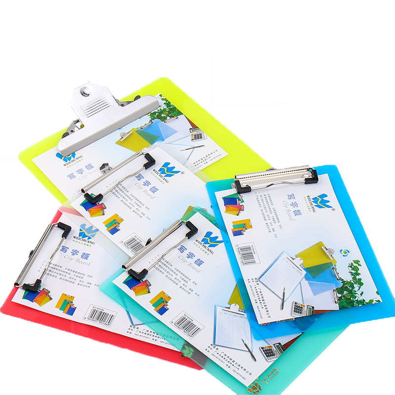 (2개) VEICHUAN 합판 폴더 패드 쓰기 단어 보드 클립 다기능 보드 클립 사무용품 파일 공장 직접 판매