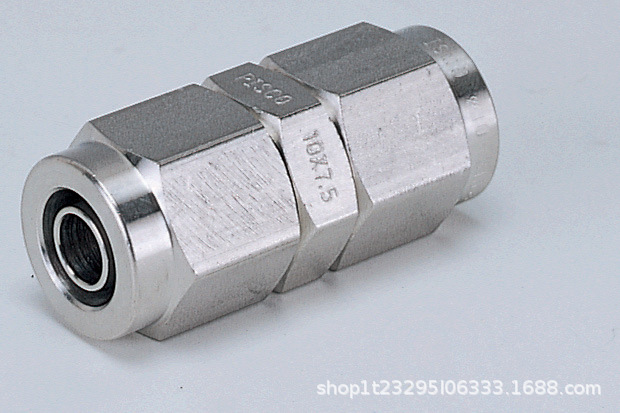 PISCO不锈钢压合接头联通直通 NSU0420 NSU0405 NSU0640 NSU0860