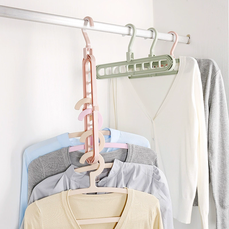 Plastic universal hanger, storage system, trousers, drying rack