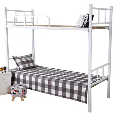 厂家批发涤棉宿舍三件套学生单人床单被套上下铺床上用品特殊定做