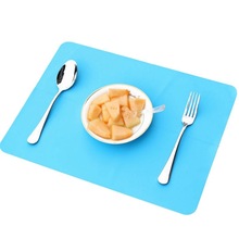 多款多色防水硅胶餐垫隔热垫书桌垫学生儿童防滑餐桌垫可定logo