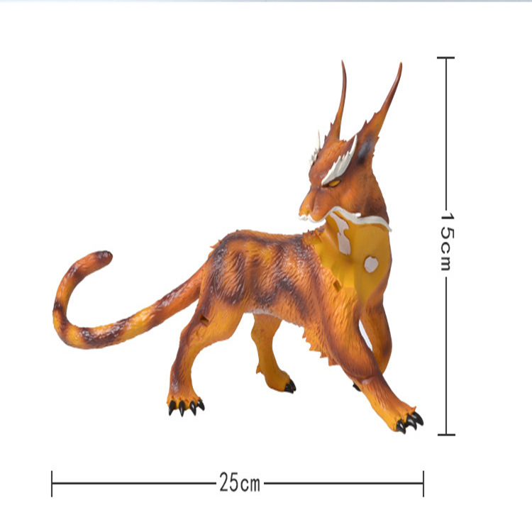 pu仿真穷奇神兽动物摆件定制家居卧室装饰品PVC厂家来图定制