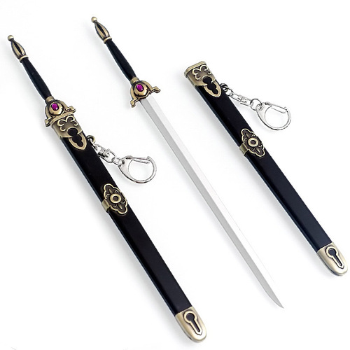 Fate/stay night FATE Joan of Arc sword Black Joan of Arc Joan of Arc White weapon model 22cm with sheath