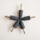 First-hand supply electric grinding head grinding wheel ceramic grinding head cylindrical Oval White corundum Brown corundum