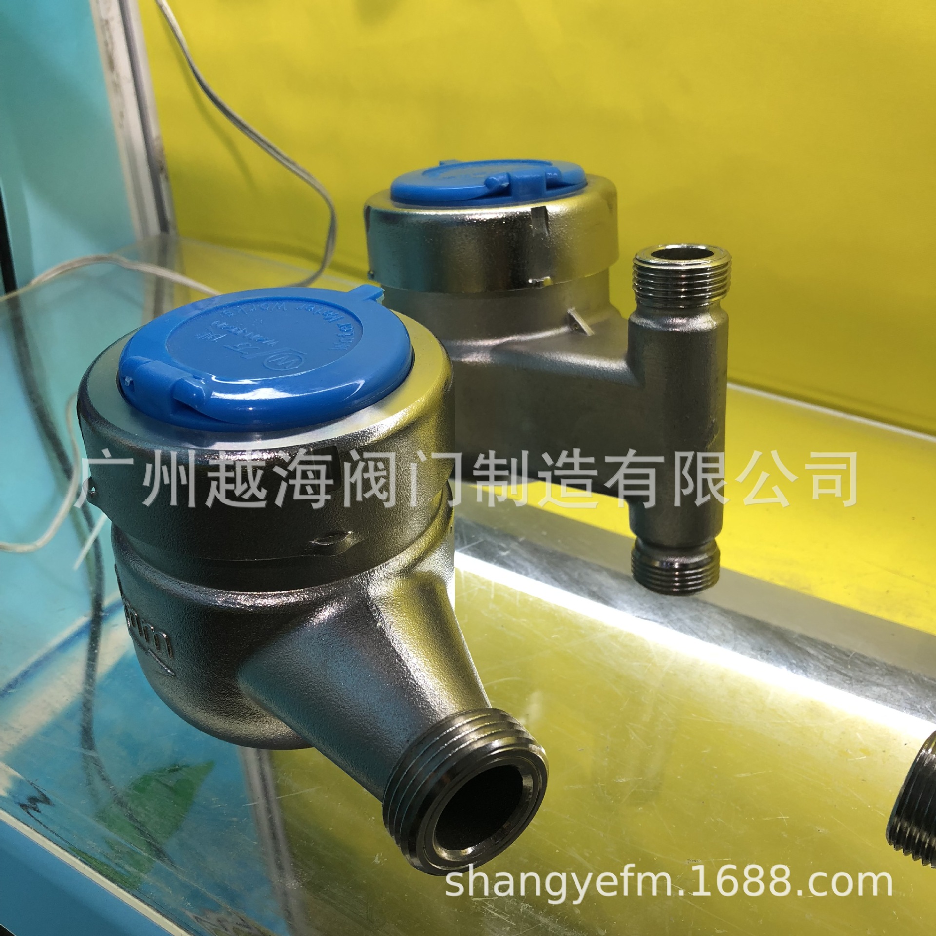 广州越海供应不锈钢水表DN150卧式干式螺翼式可拆卸式水表可定制