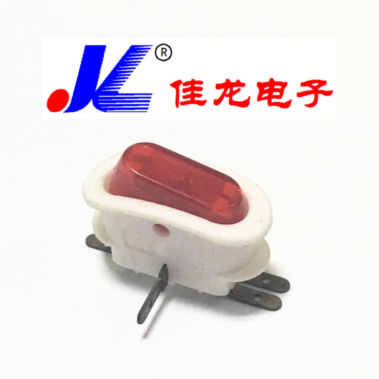 供应佳龙电子 JL 船型开关；电蚊香开关KCD1-106C