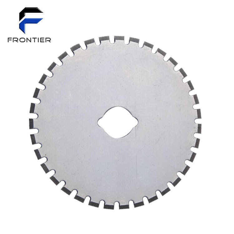 厂家直销10片装拼布刀配件日本进口钢材SKS-7裁布圆刀片虚线刀