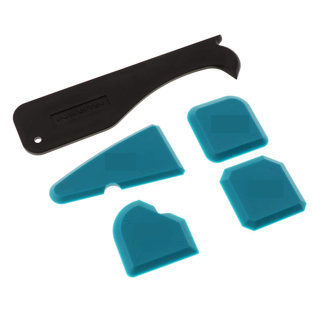 美缝工具玻璃胶刮板铲胶器阴阳角塑料刮板8件套sealant scraper-阿里巴巴
