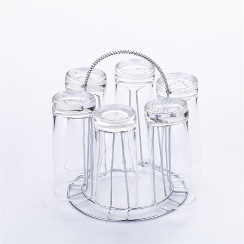 Water glass rack, red wine glass rack, beer glass rack, hanging cup rack, creative hanging upside down KTV bar cup rack, wine rack for home