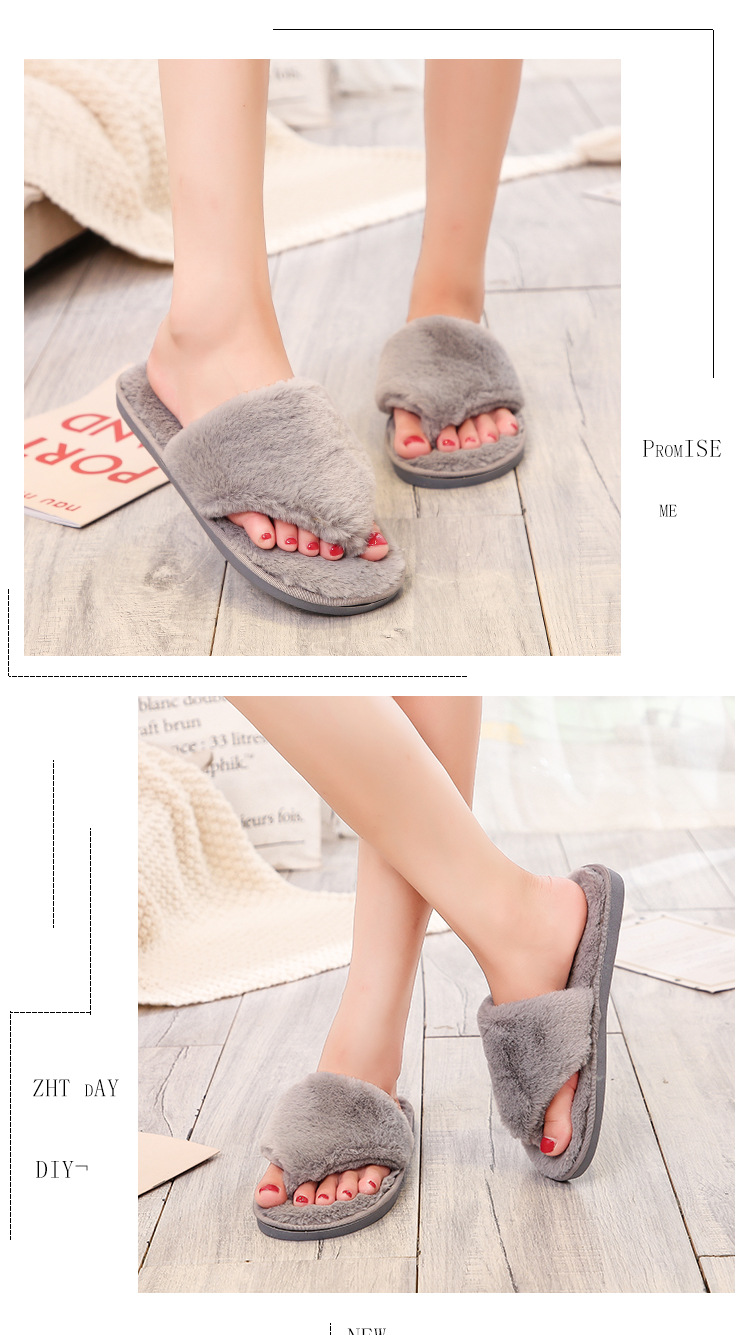 new women s indoor cotton slippers  NSPE10009