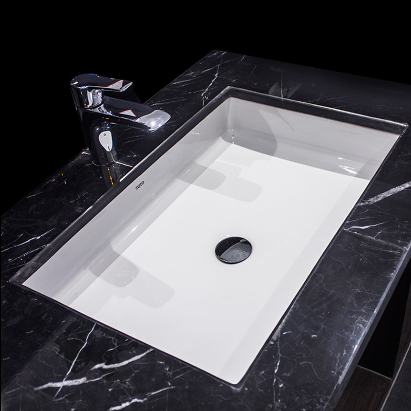 TOTO台下盆洗手盆陶瓷面盆LW1515B,LW1516B台盆方盆智洁洗漱面盆|ms