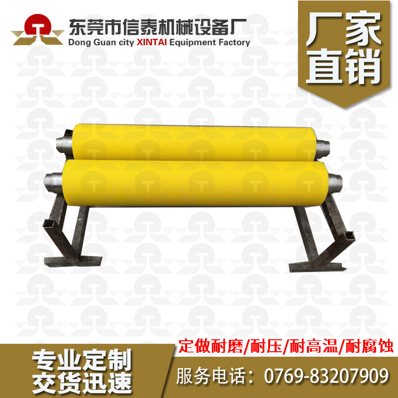 定制食品级硅胶胶辊 耐高温包胶辊 不锈钢硅胶滚筒 东莞厂加工|ru