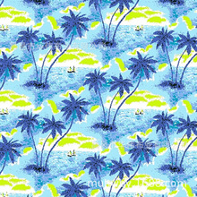 全涤磨毛55-70克涂料印花圆网印花布 一次性浴袍布  沙滩裤面料