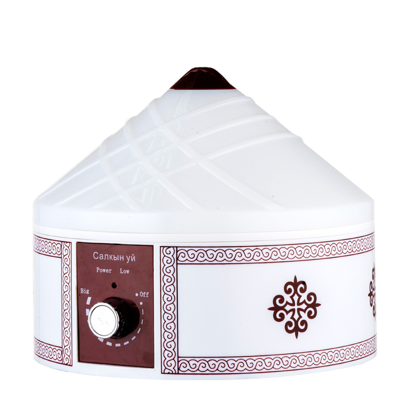 蒙古包创意加湿器 桌面雾化大雾量超声波空气humidifier加濕器