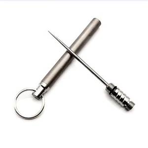 Titanium Alloy Toothpick Set - Portable Metal Toothpick - Non-Disposable EDC Toothpick