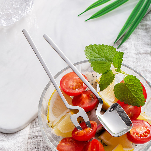 304 stainless steel coffee spoon fruit fork ice cream spoon spoon personalized creative mixing spoon new wall hanging spoon
