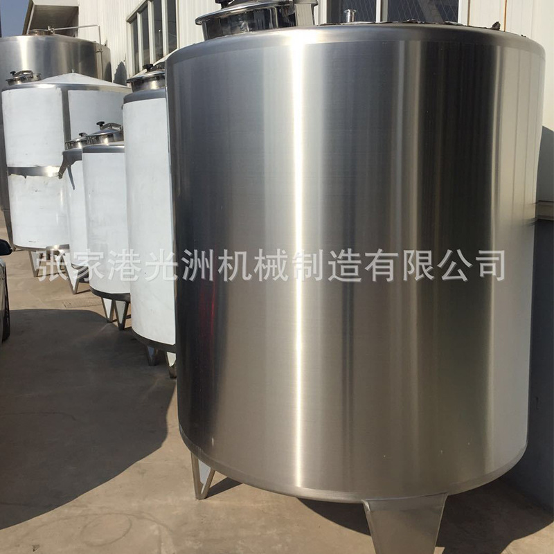 304不锈钢卫生级纯水箱储水罐玻璃镜面压力罐储液罐容器厂家