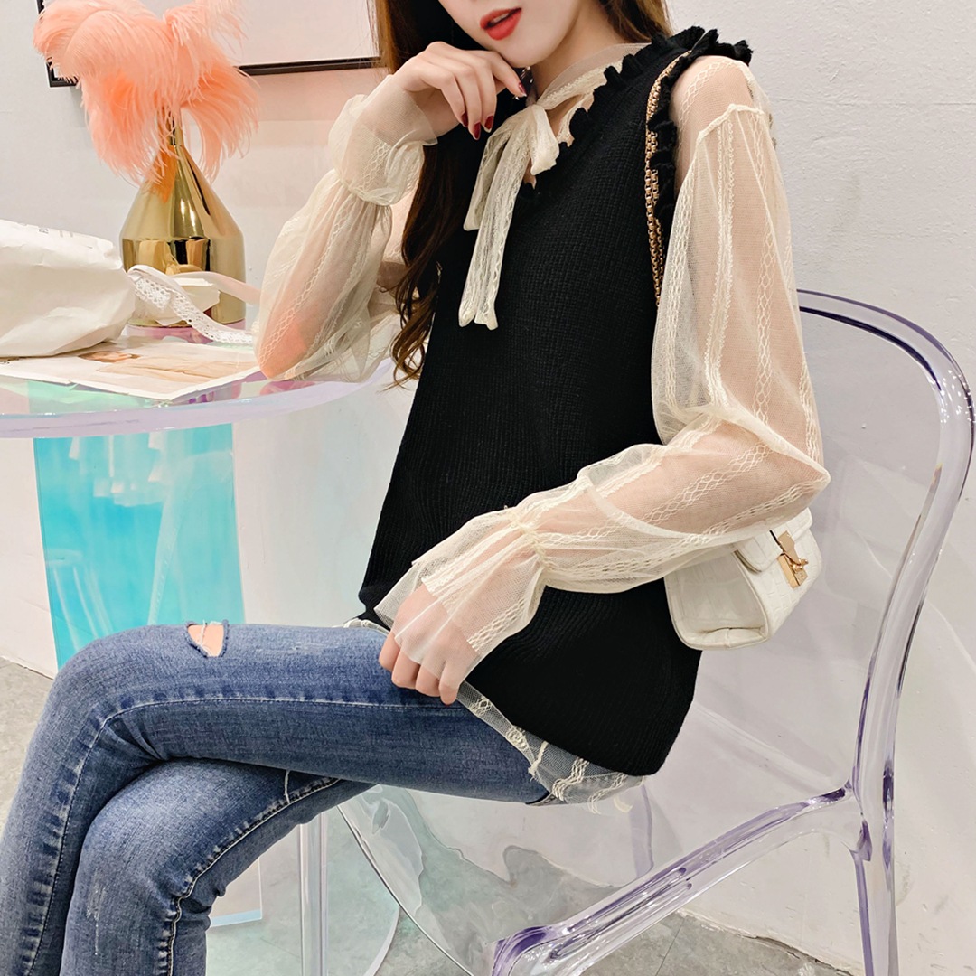 Gilet femme en Tricot - Ref 3316880 Image 22