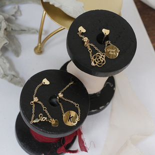 goodluck��ĸK��ɽ�軨朗l�����{����ָ ���14K��ɫ����ɫ