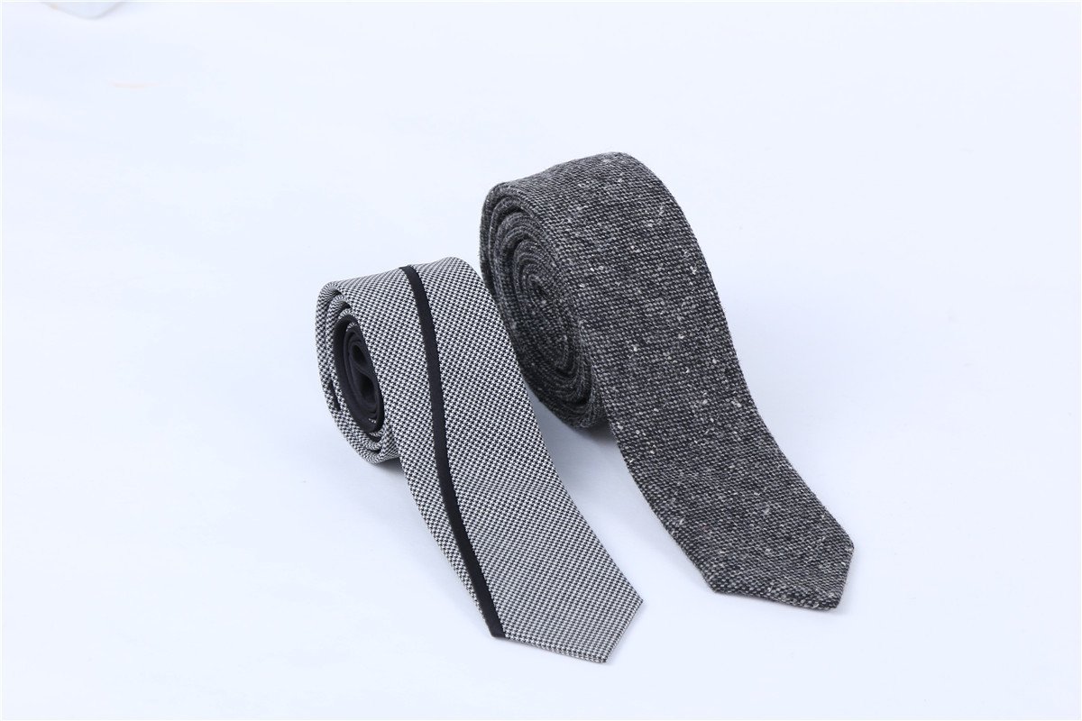 领带 男士 韩系 100%纯羊毛