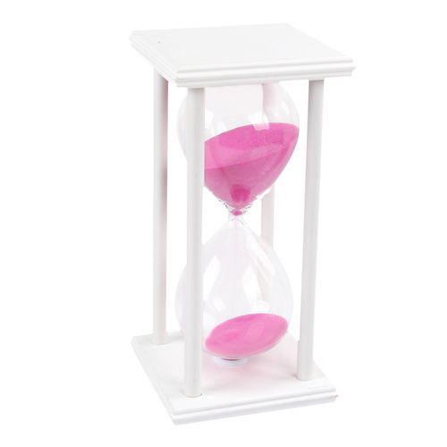 Creative home crafts wooden 5 to 60 minute timer as a gift for classmates and girlfriends hourglass ornaments