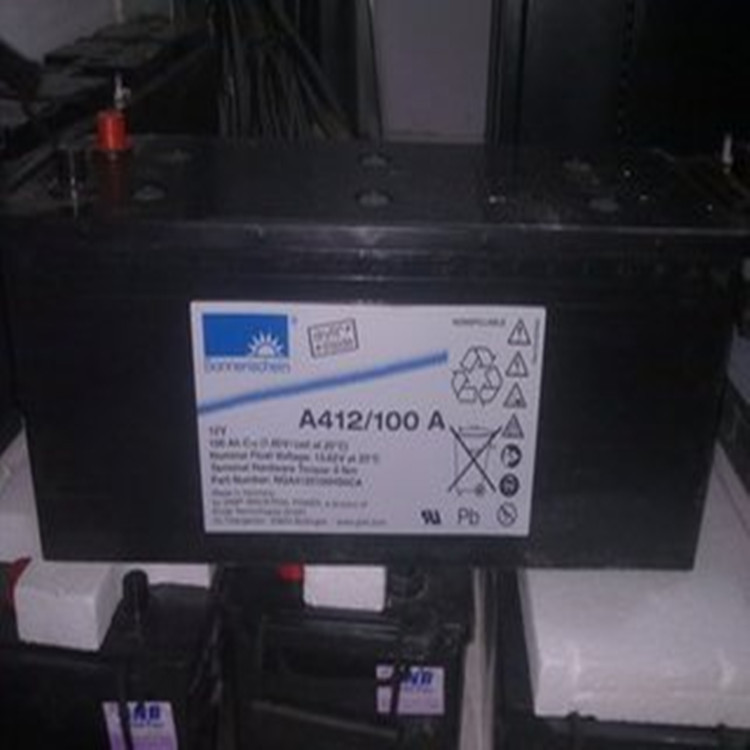 12伏100按时德国阳光蓄电池A412/100AF10(12V100AH)德国阳光电池
