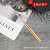 Japanese tableware stainless steel, chopsticks, fork, spoon with laser engraved, Birthday gift, wholesale
