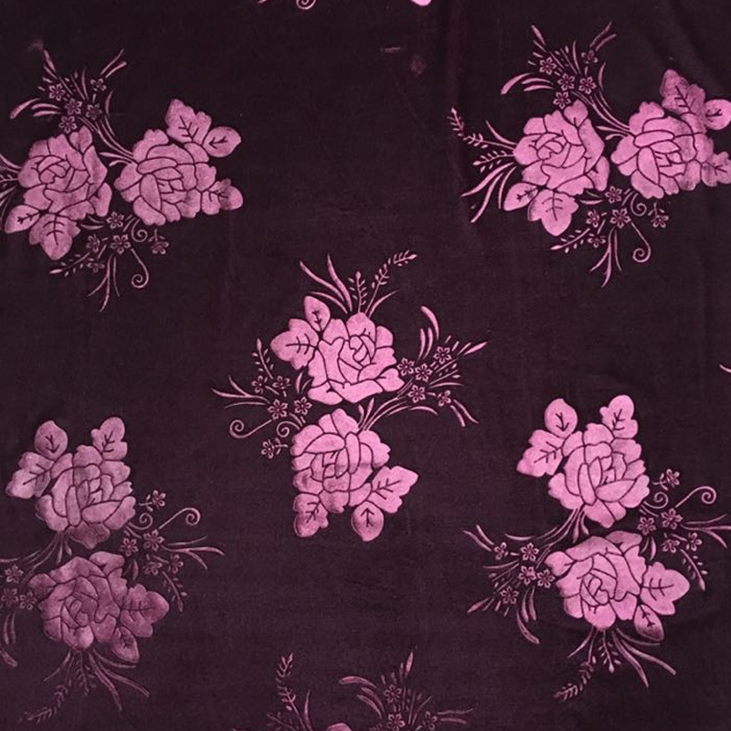 新款来样供应3D压花韩国绒四方立绒金钻绒 多花型供应旗袍面料