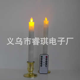 厂家塑料LED长杆电子蜡烛 摇摆电子杆蜡 喜庆婚庆道具生日蜡烛