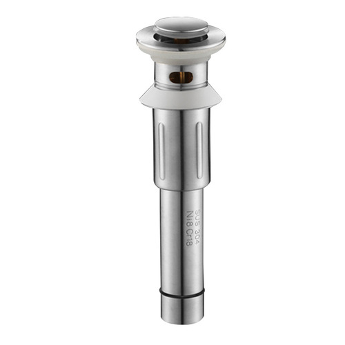 Bathroom basin drainer drain pipe washbasin 304 stainless steel table basin wash basin replica bouncing drain outlet