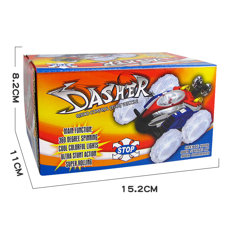 Nuevo truco eléctrico de control remoto de cuatro vías de camión de volteo de luz mercado nocturno puesto Venta caliente al por mayor juguetes educativos para niños