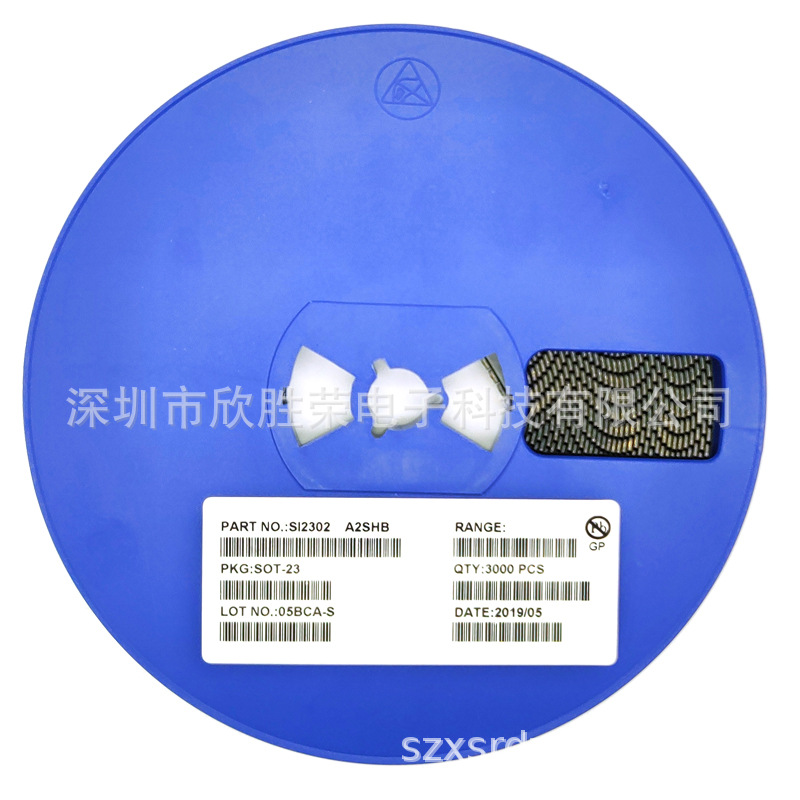 贴片场效管/MOSFET SI2302 A2SHB(丝印) SOT-23 2A 3000PCS/盘