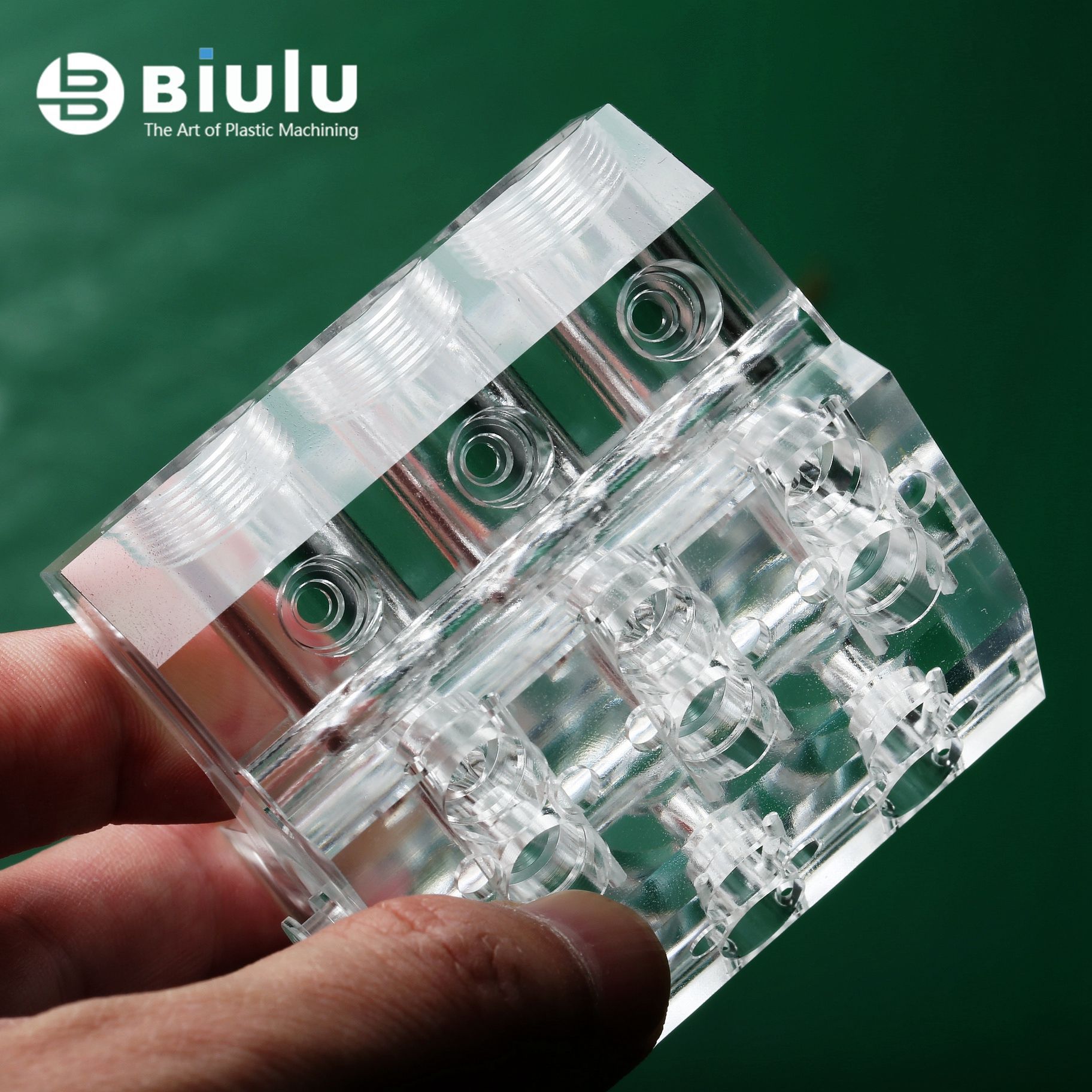 厂家对外1PCS起订制多台五轴联动CNC塑料零件机加工