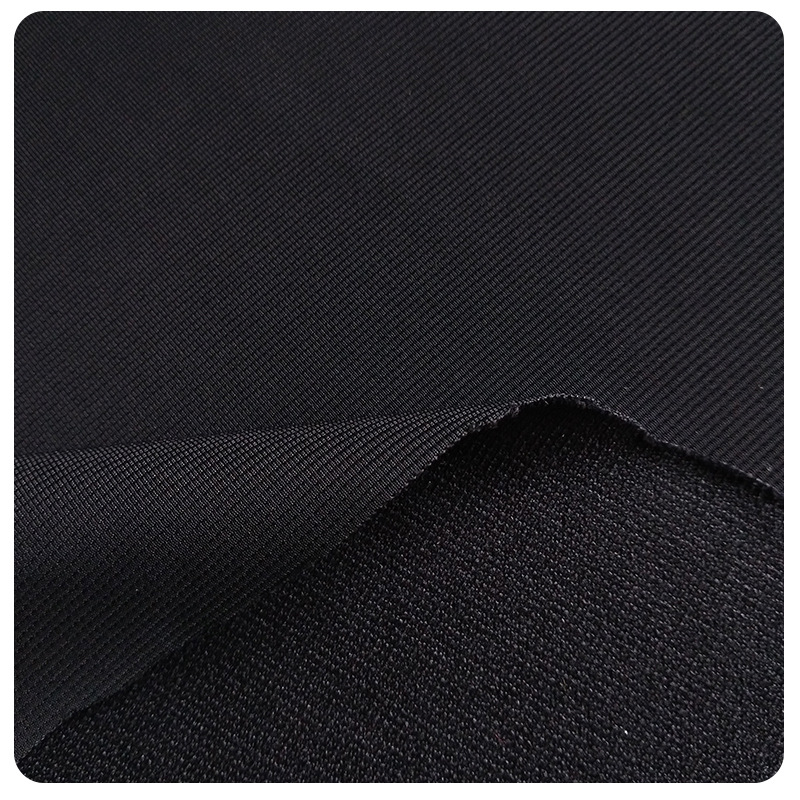 厂家直销细纹楼梯布 涤氨弹力楼梯布 运动手套体育用品服装面料