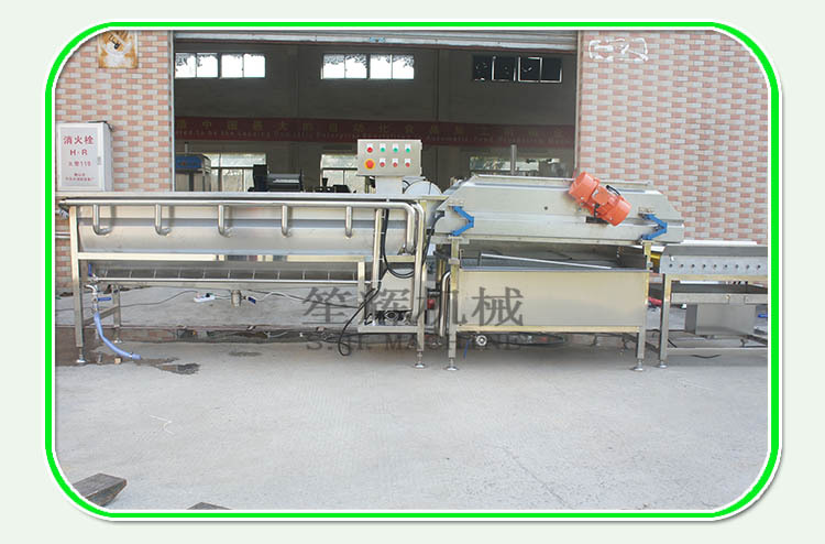爆款 菠菜清洗设备菜类清洗机果蔬清洗流水线 定做