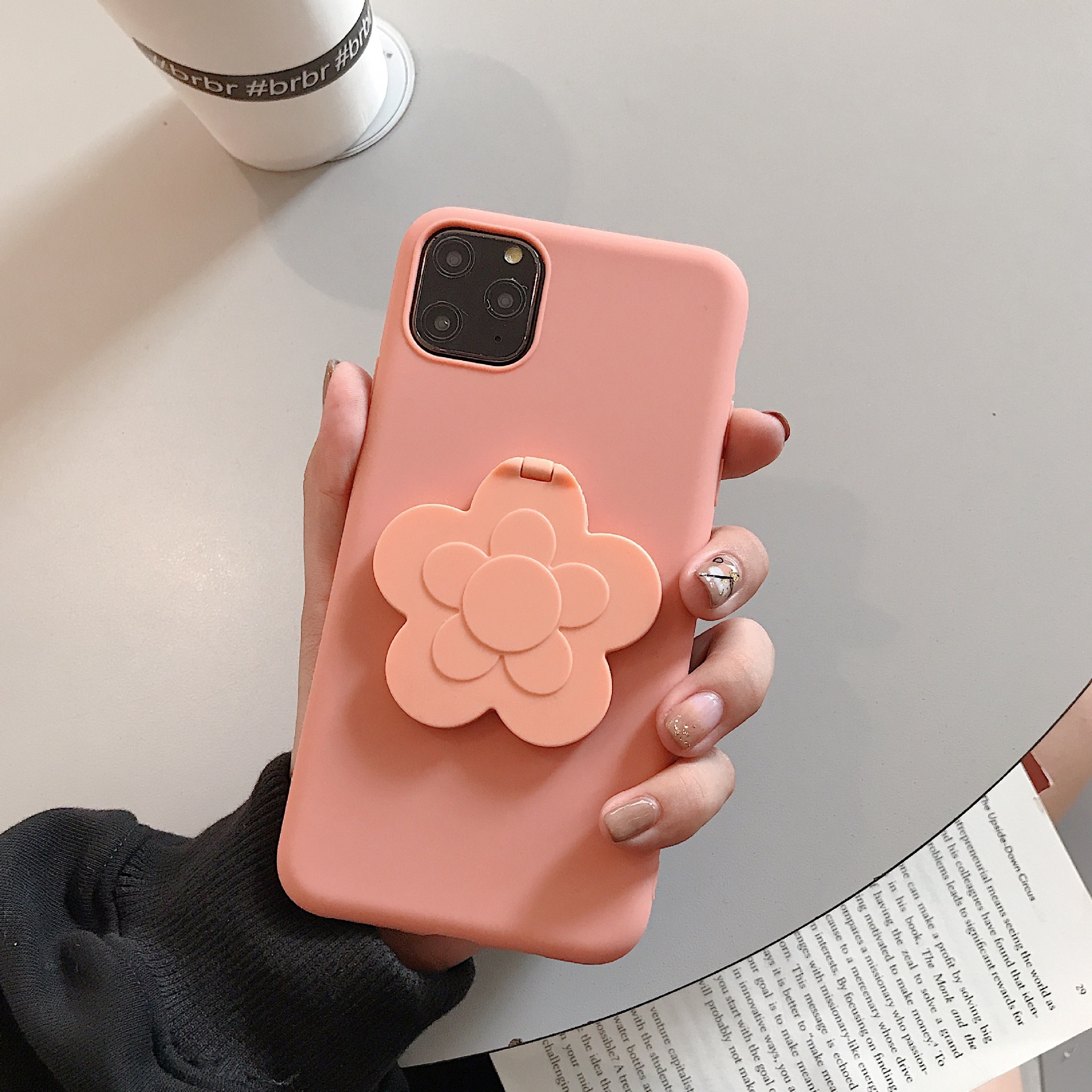 Camellia Spiegel Iphone13 Handy Hülle Für Huawei Mate30/oppo/vivo Verdickte Matte Weiche Schale display picture 9