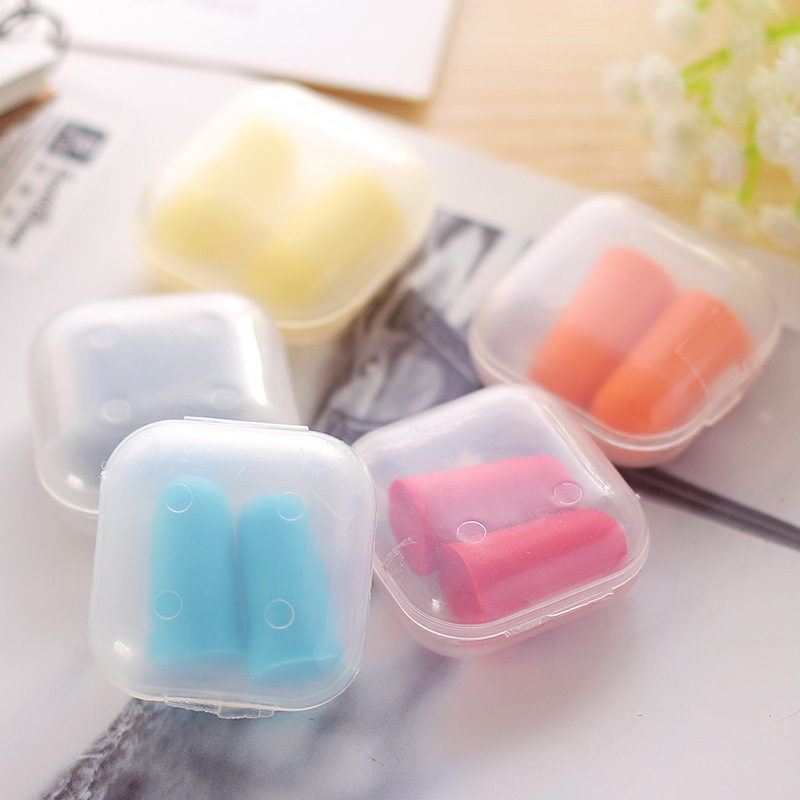 1012 降噪隔音耳塞睡觉防噪音睡眠用学习专业静音男女呼噜消音